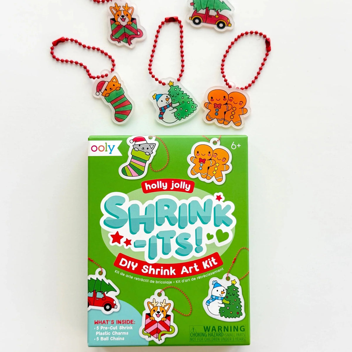 Holly Jolly Mini Shrink-Its! Art Kit Cover