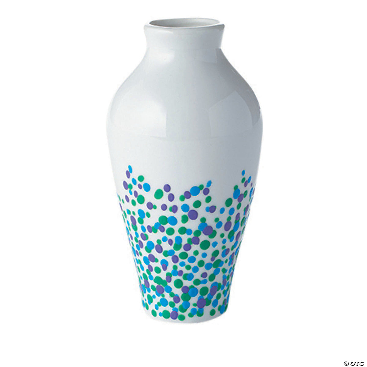 Paint Your Own Porcelain Vase Cover