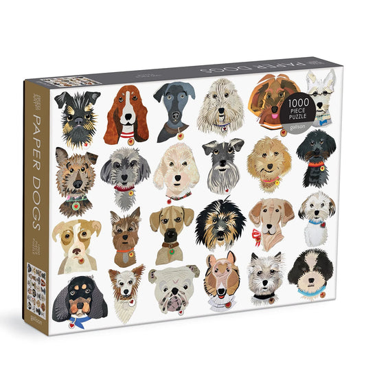 Tomfoolery Toys | Paper Dogs Puzzle