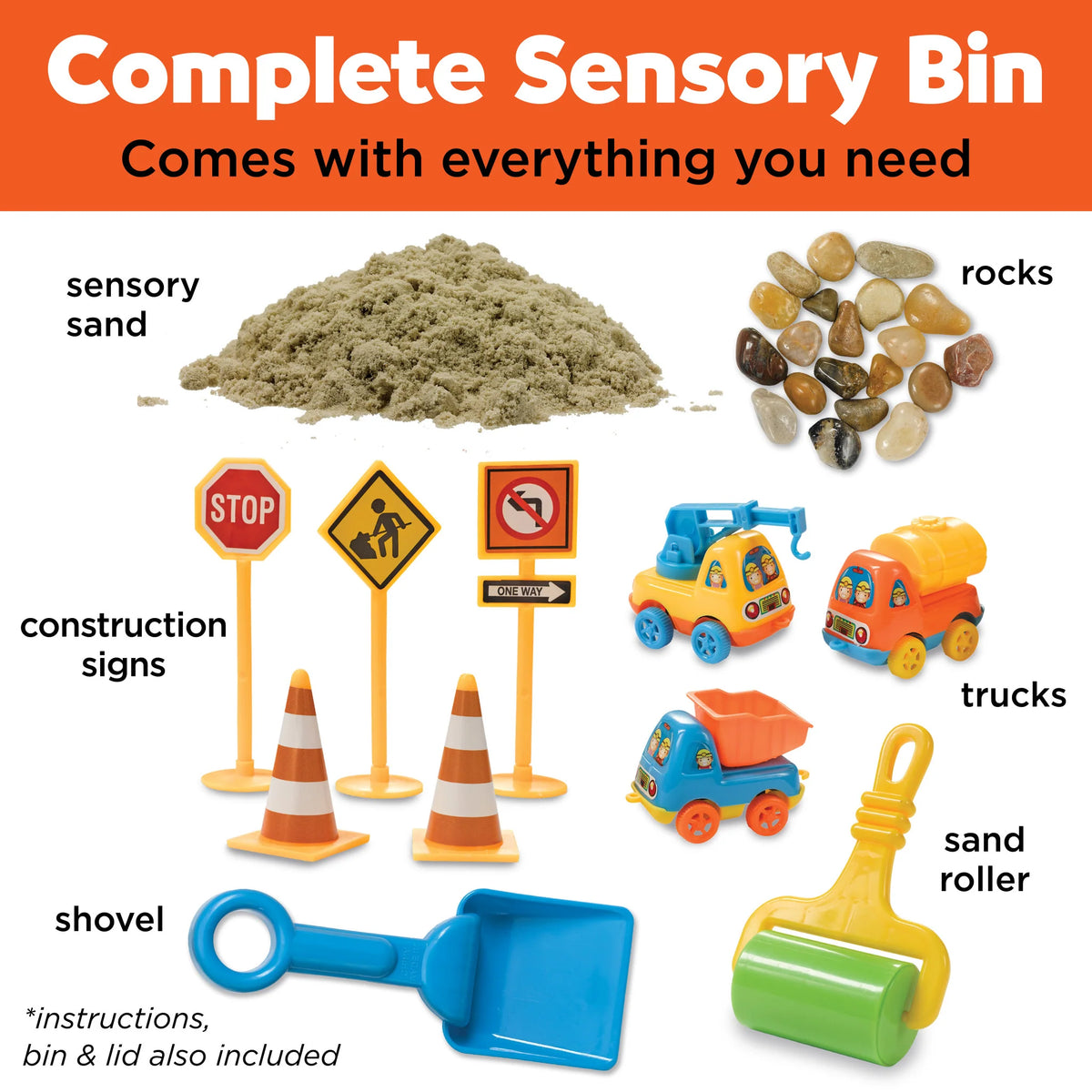 Sensory Bins Cover