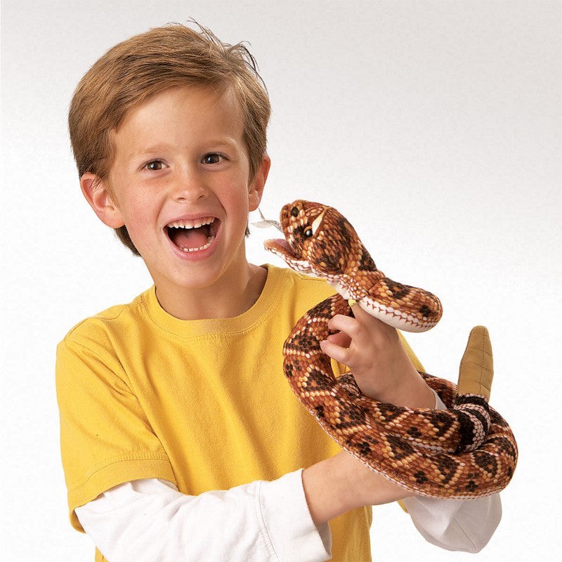 Tomfoolery Toys | Rattlesnake Puppet