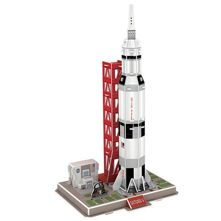 Saturn V 3D Puzzle Cover