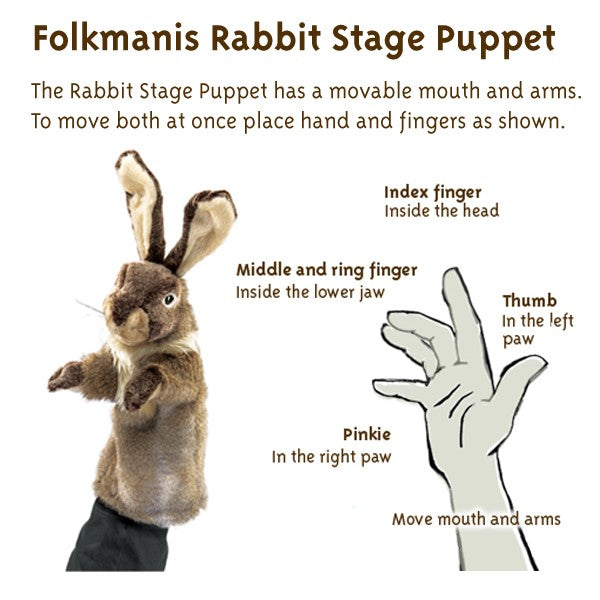 Rabbit Stage Puppet Cover