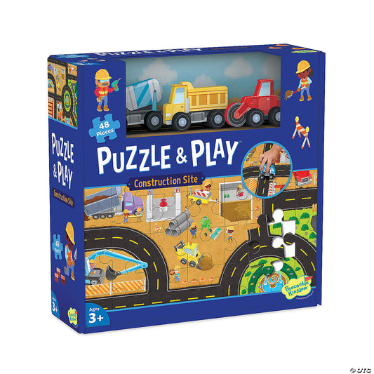 Tomfoolery Toys | Puzzle & Play: Construction Site