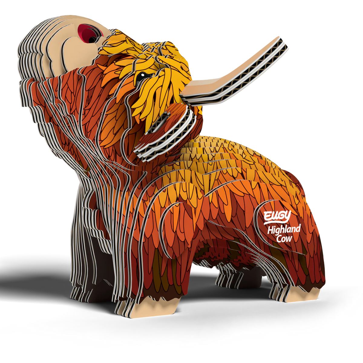 Highland Cow 3D Puzzle Cover