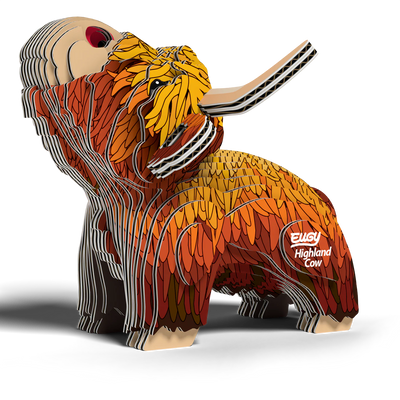 Highland Cow 3D Puzzle Preview #2