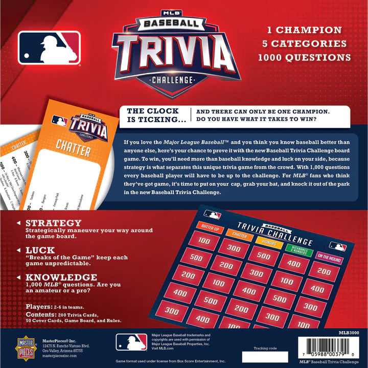 MLB Baseball Trivia Challenge Preview #3