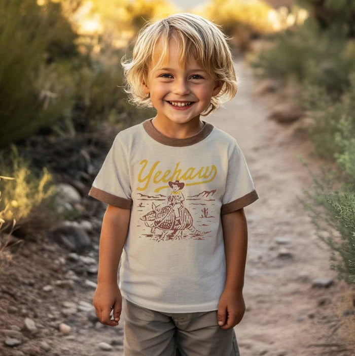 Yeehaw Vintage Ringer Tee Cover