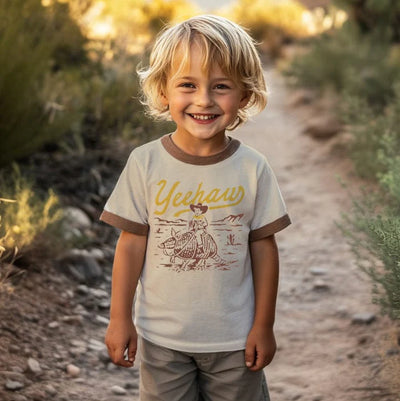 Yeehaw Vintage Ringer Tee Preview #2