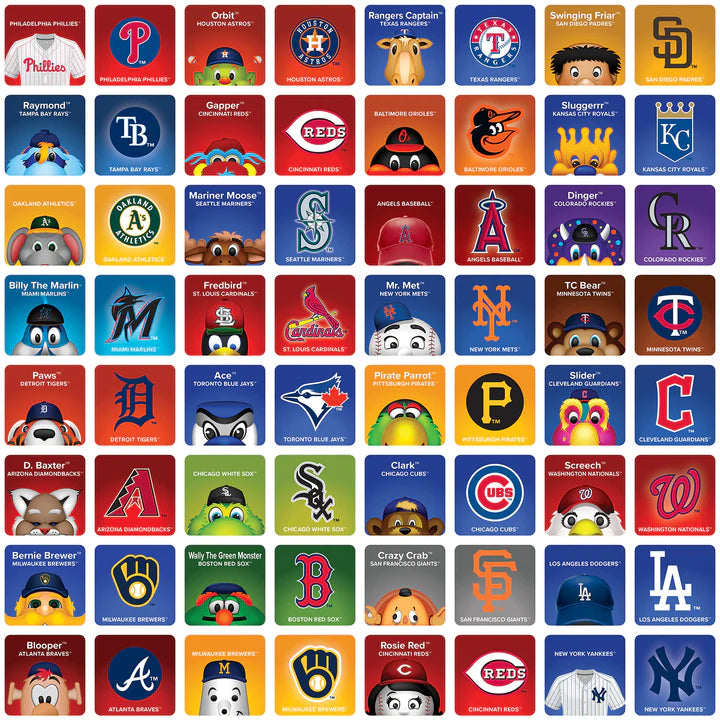MLB Mascots Matching Game Cover