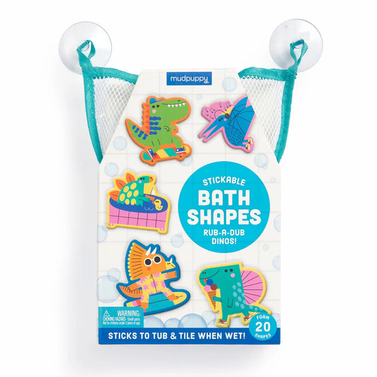 Tomfoolery Toys | Rub-a-Dub Dinos Bath Shapes