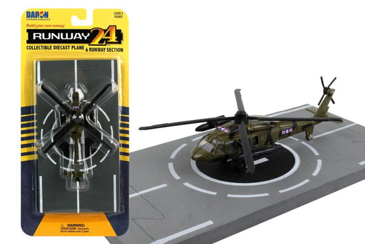 Tomfoolery Toys | Runway Black Hawk Helicopter