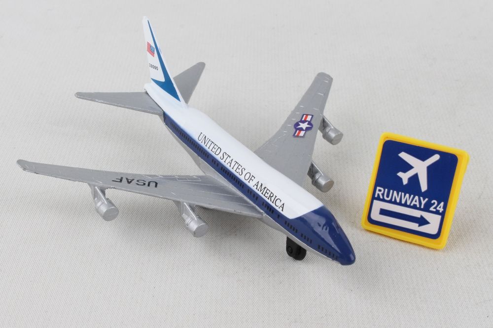 Runway Air Force One 747 Cover