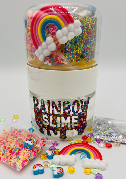 Tomfoolery Toys | Rainbow Slime Kit