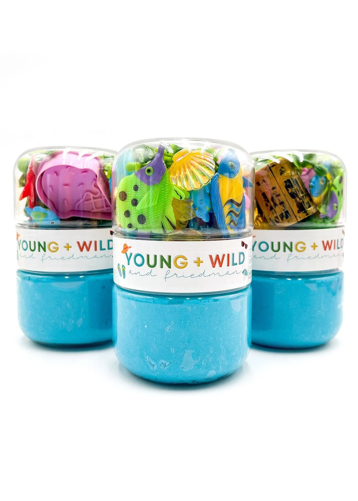 Tomfoolery Toys | Seaside Grab & Go Dough Jar