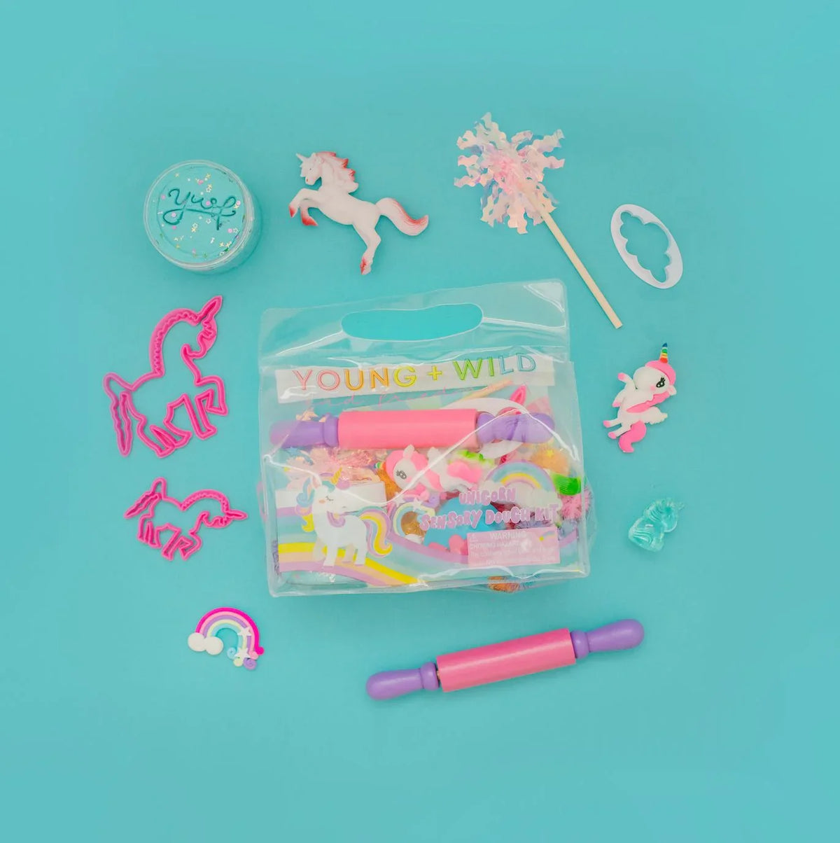Unicorn Sensory Dough Bag Cover