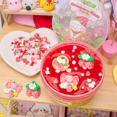 Strawberry Fields Forever Glitter Slime Preview #5