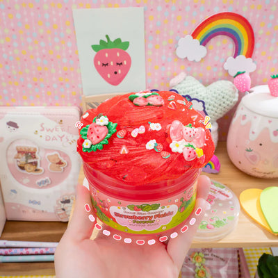 Strawberry Fields Forever Glitter Slime Preview #3