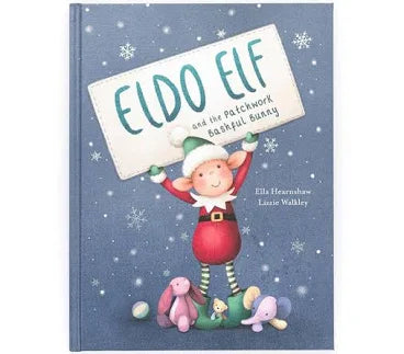 Tomfoolery Toys | Eldo Elf and the Patchwork Bashful Bunny Book