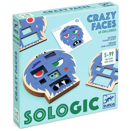 Tomfoolery Toys | Sologic Crazy Faces