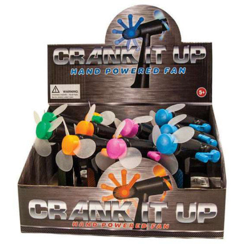 Tomfoolery Toys | Crank it Up! Fan