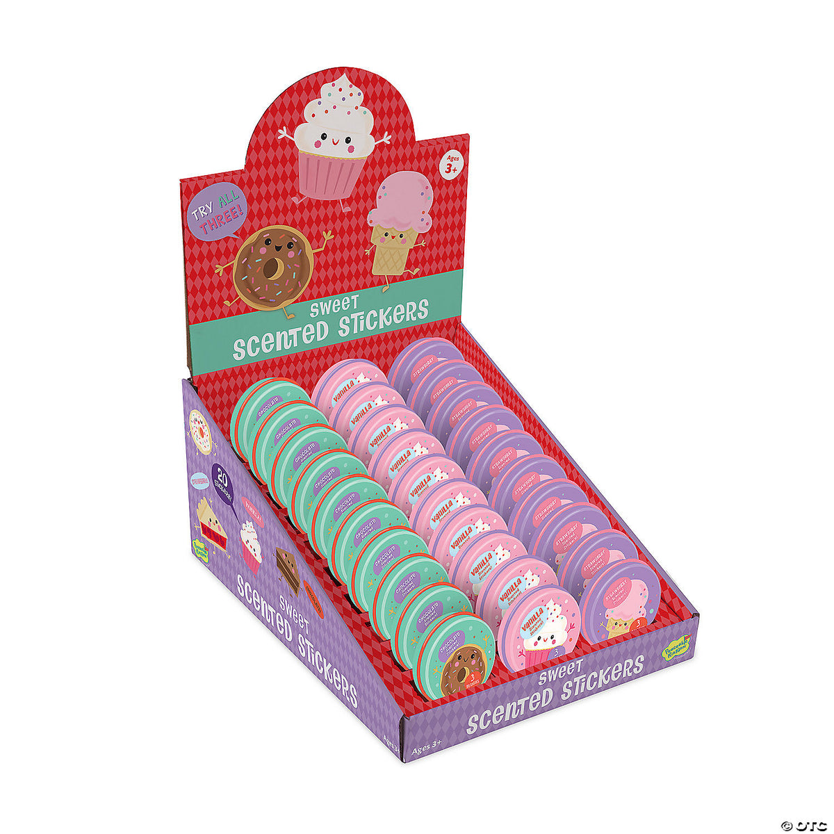 Sweet Scented Stickers Tins Cover