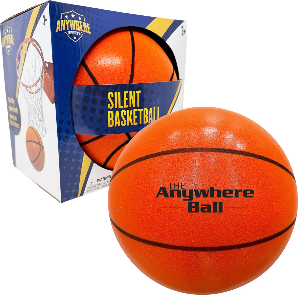Tomfoolery Toys | Anywhere Sports Silent Basketball