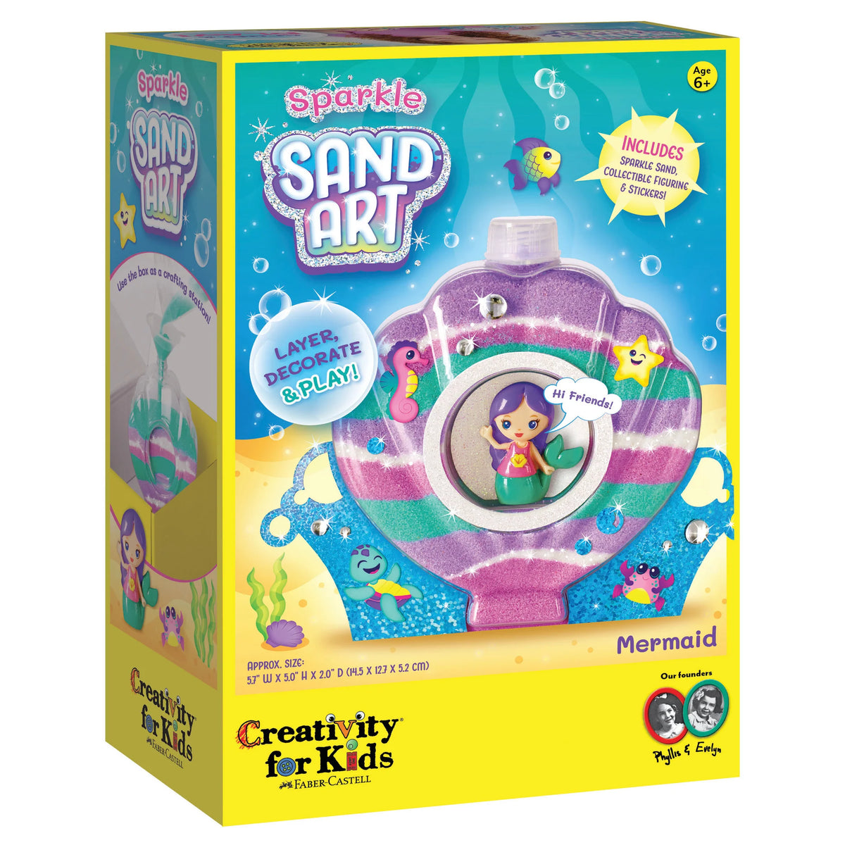 Mermaid Sparkle Sand Art Cover