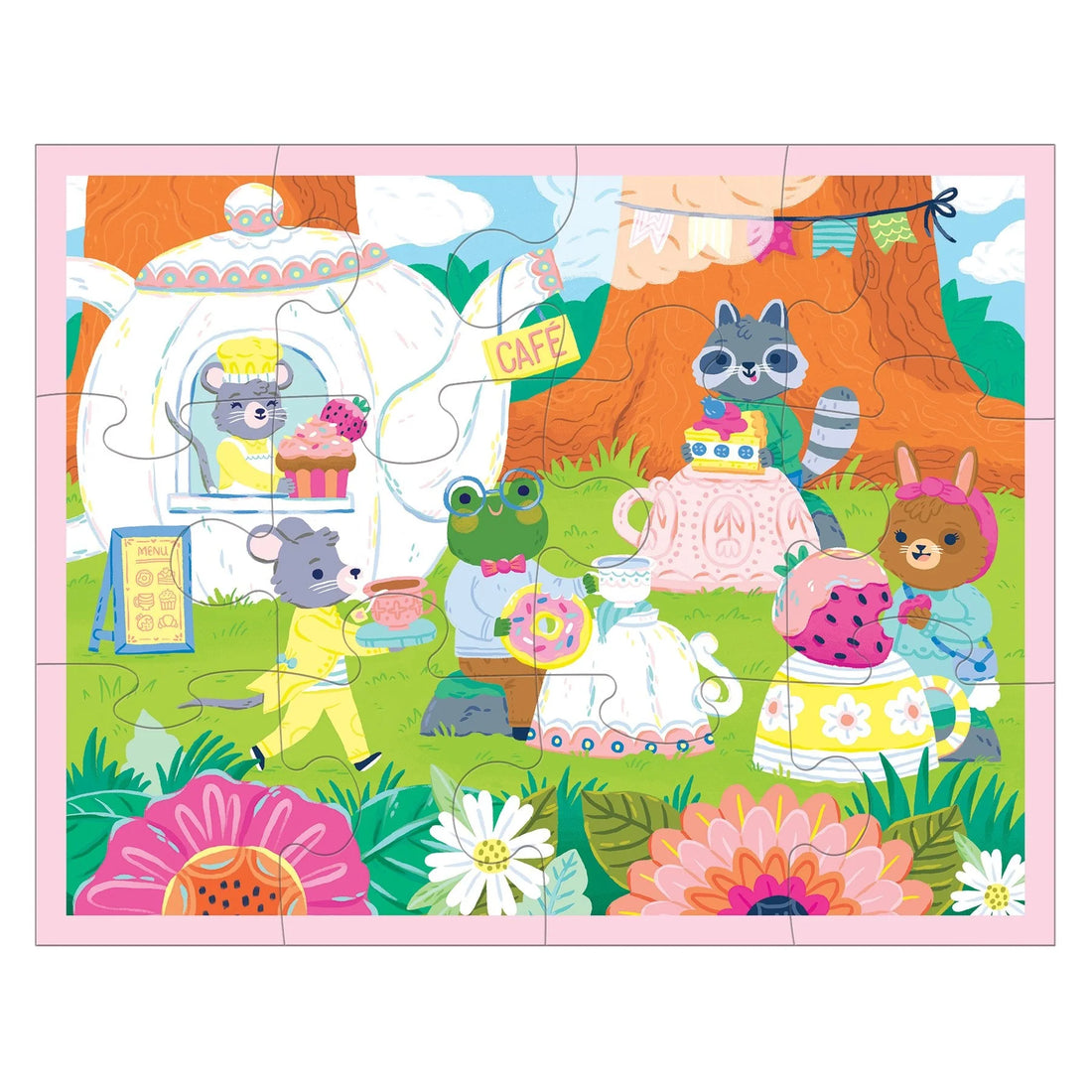 Tea Party Pouch Puzzle Preview #3