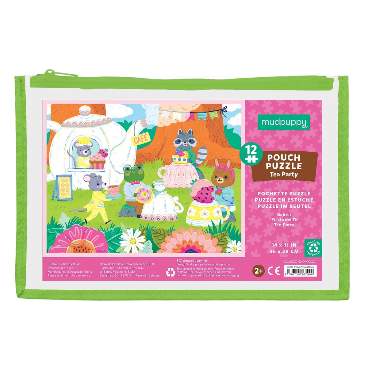 Tea Party Pouch Puzzle Cover