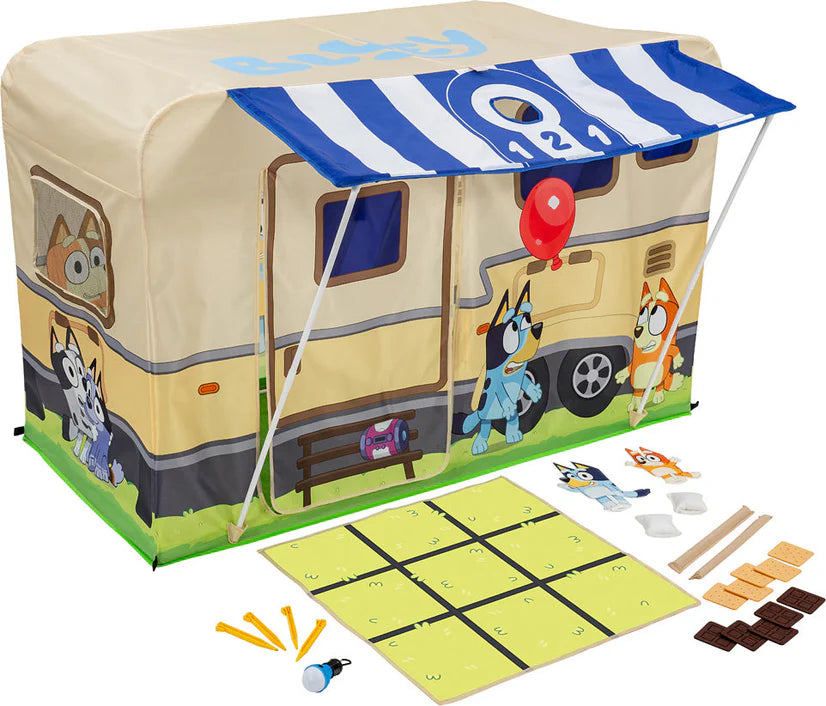 Bluey Camping Activity Fort Cover