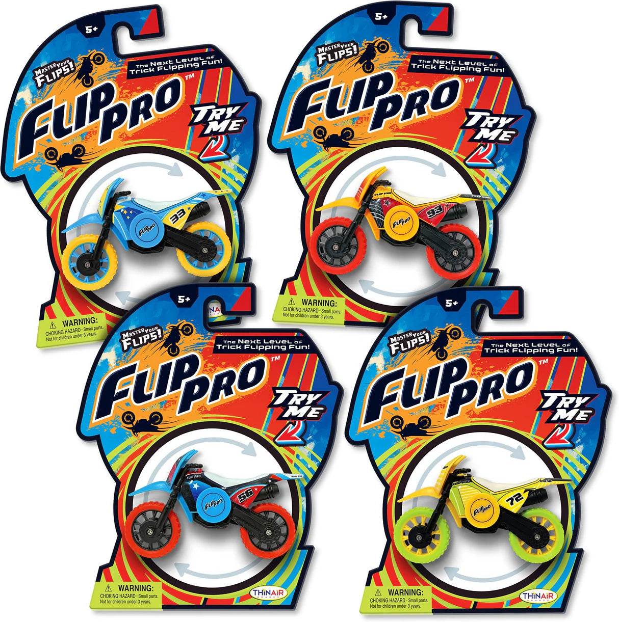 Tomfoolery Toys | Flip Pro Spin Bikes Assortment