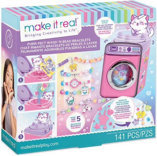 Tomfoolery Toys | Purr-fect Wash ‘N Bead Bracelets