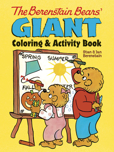 The Berenstain Bears' Giant Coloring & Activity Cover