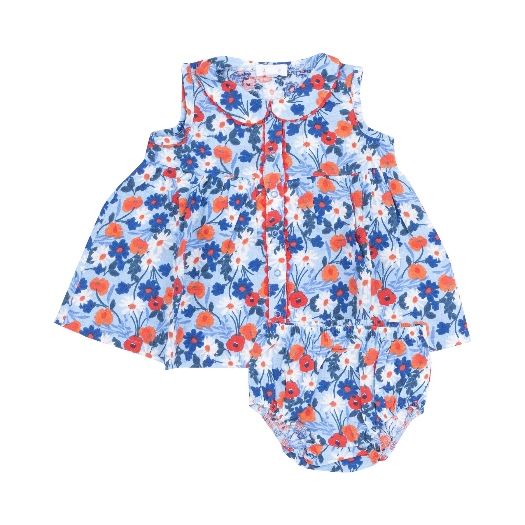 Tomfoolery Toys | Poppy Days The Jill-Peter Pan Dress & Diaper Cover