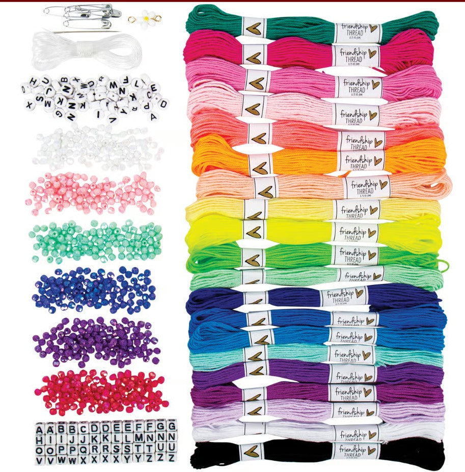 DIY Friendship Bracelets Kit Cover