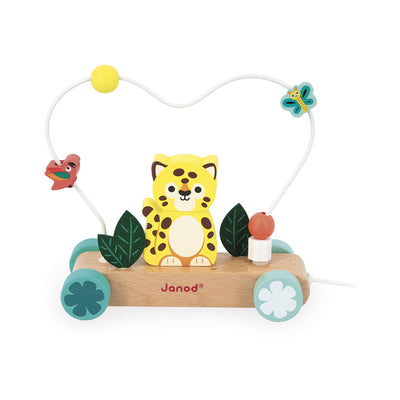 Pull-Along Jaguar Stacker Bead Toy Preview #3