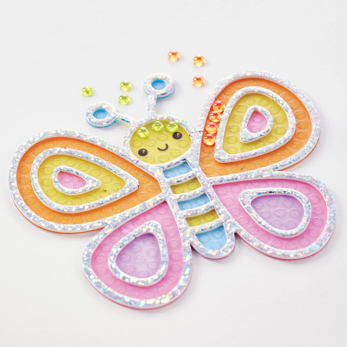 Bubble Gems Super Sticker Butterfly Cover