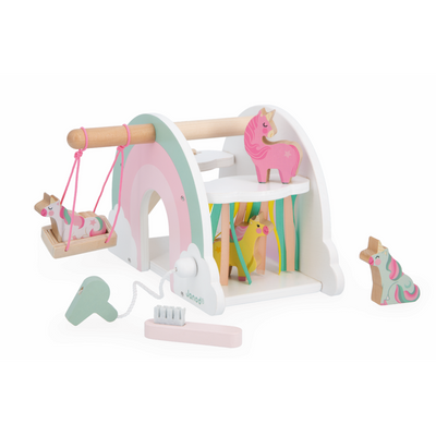 Unicorn Rainbow House Preview #1