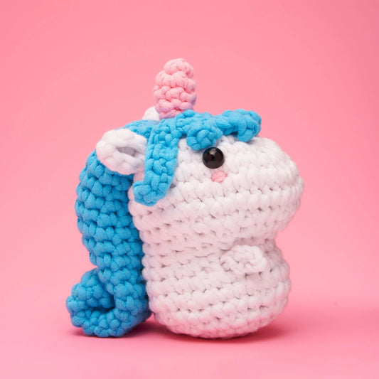 Tomfoolery Toys | Billy the Unicorn Beginner Crochet Kit