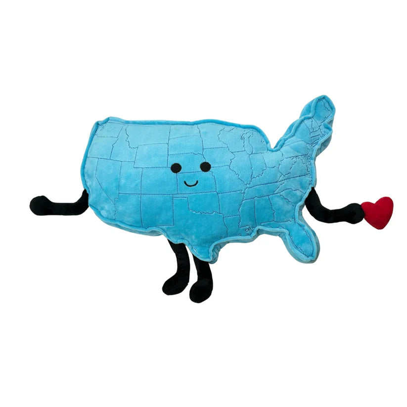 Tomfoolery Toys | USA Map Pillow