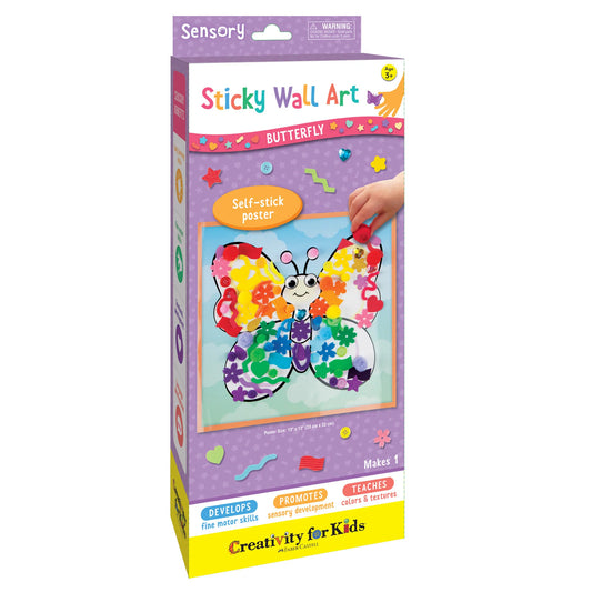 Tomfoolery Toys | Butterfly Sticky Wall Art