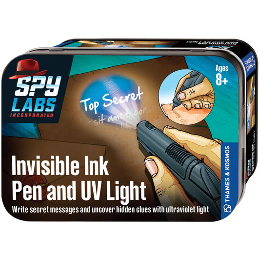 Tomfoolery Toys | Spy Labs: Invisible Ink Pen and UV