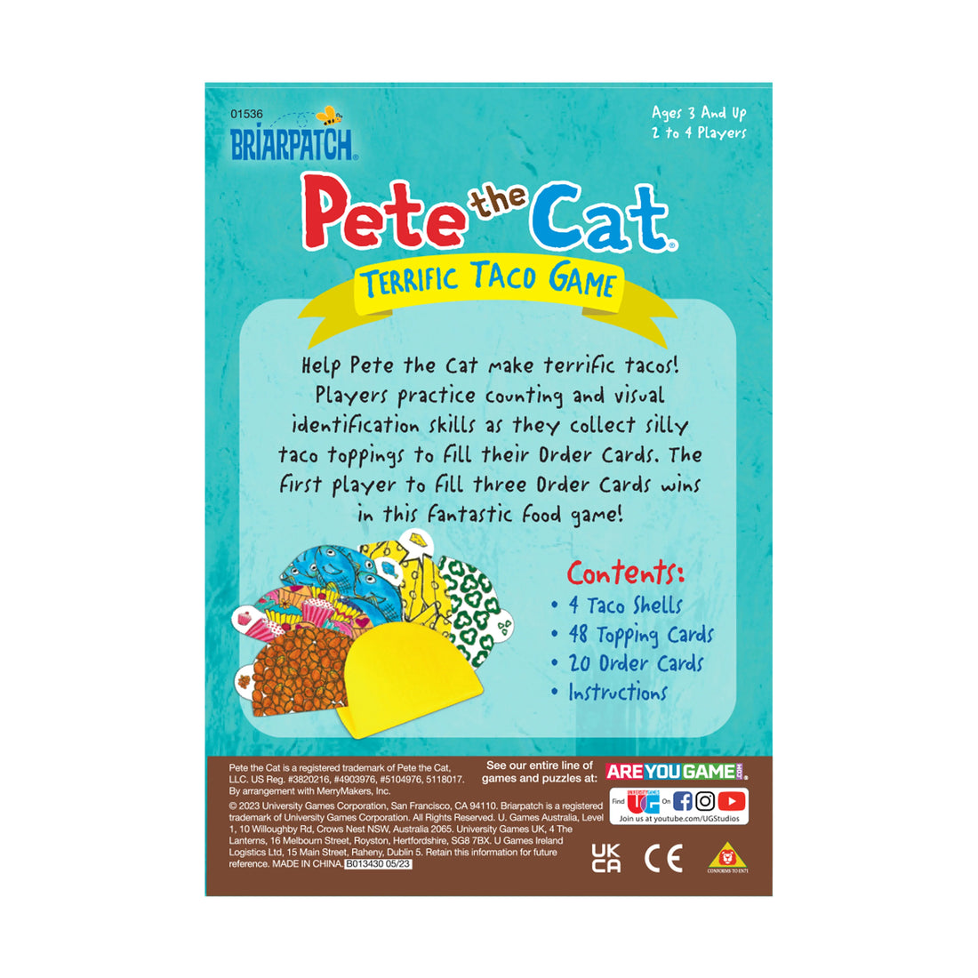 Pete the Cat Terrific Tacos Game Preview #3