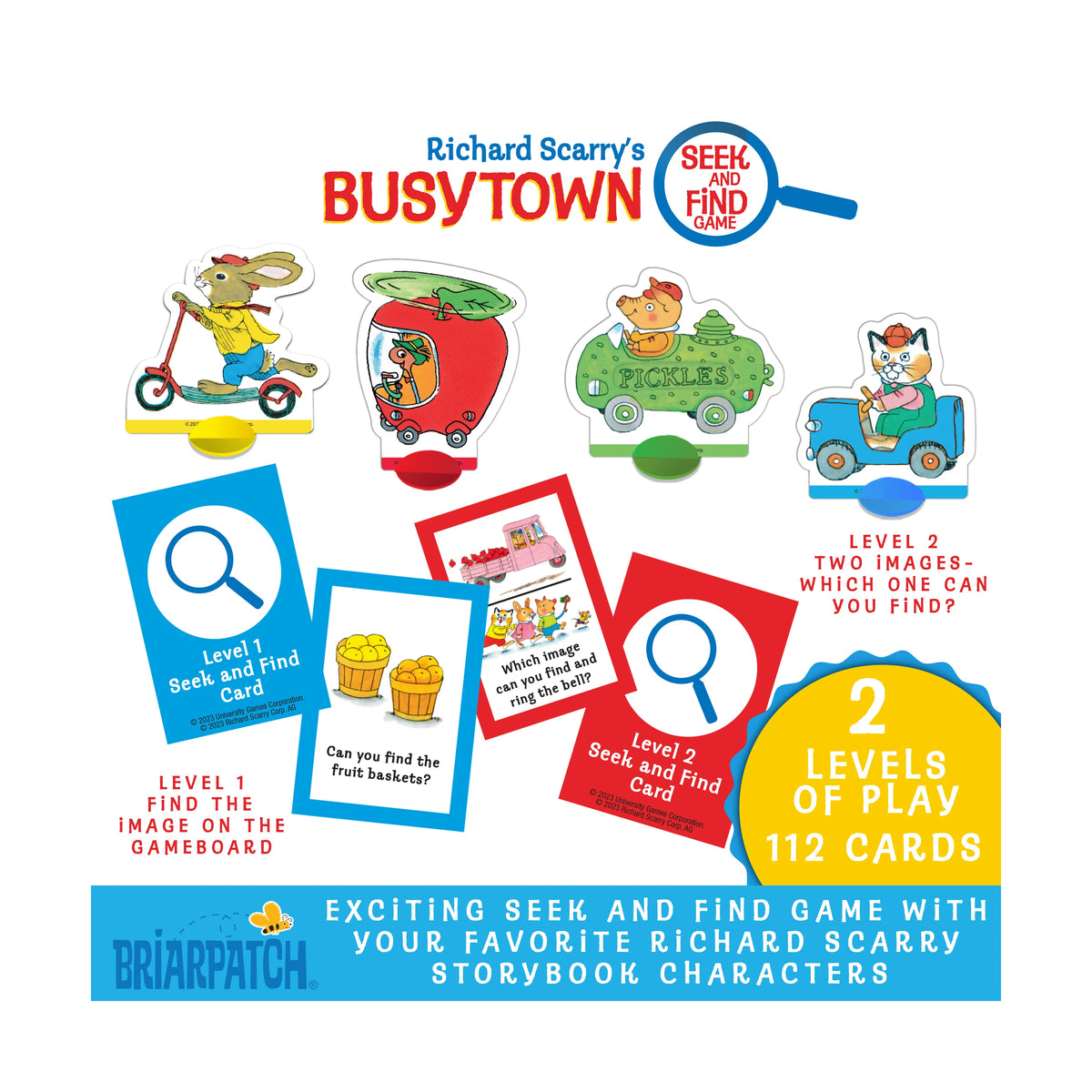 Richard Scarry's Busytown: Seek & Find Game Cover