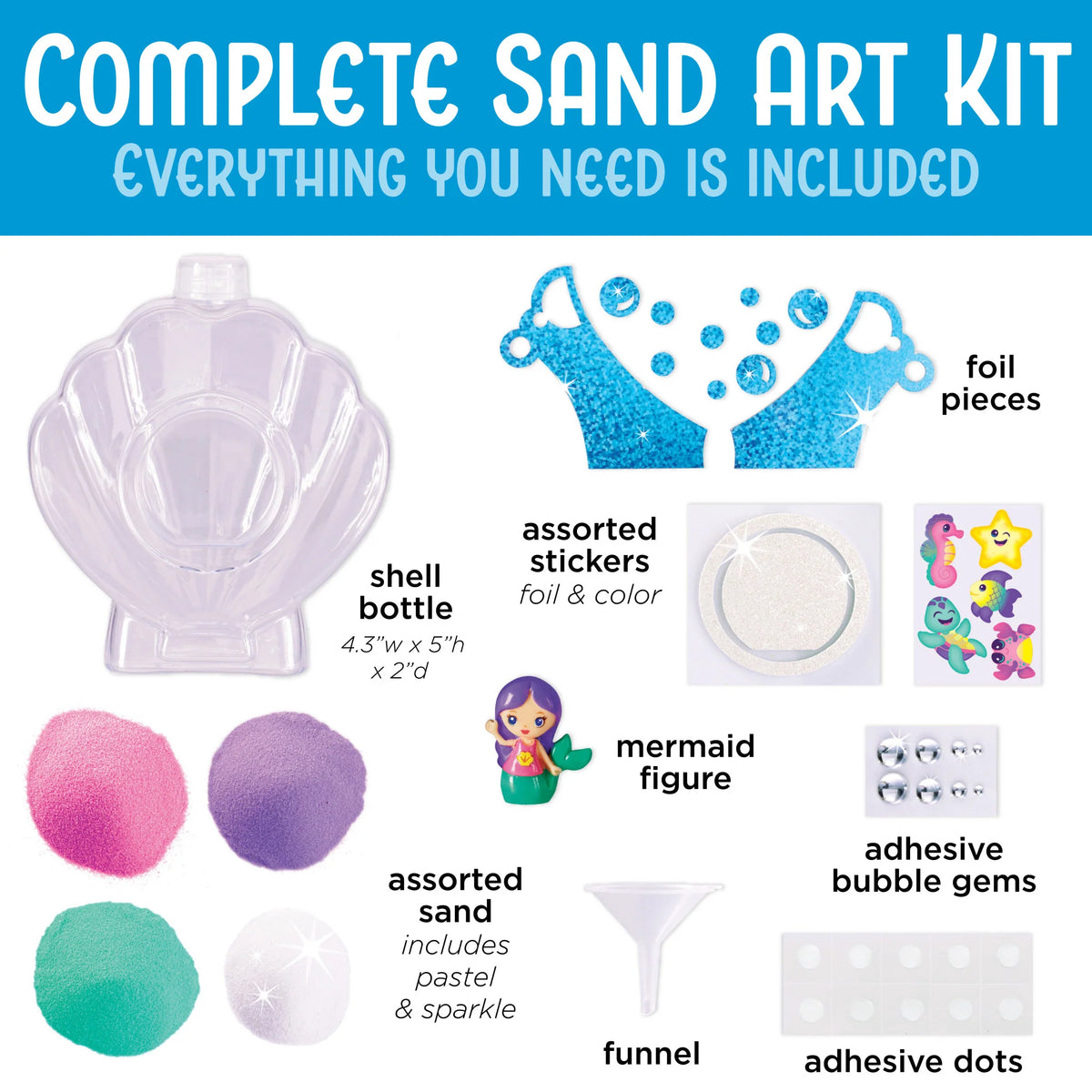 Mermaid Sparkle Sand Art Cover