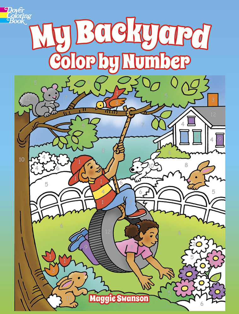 My Backyard Color by Number Cover