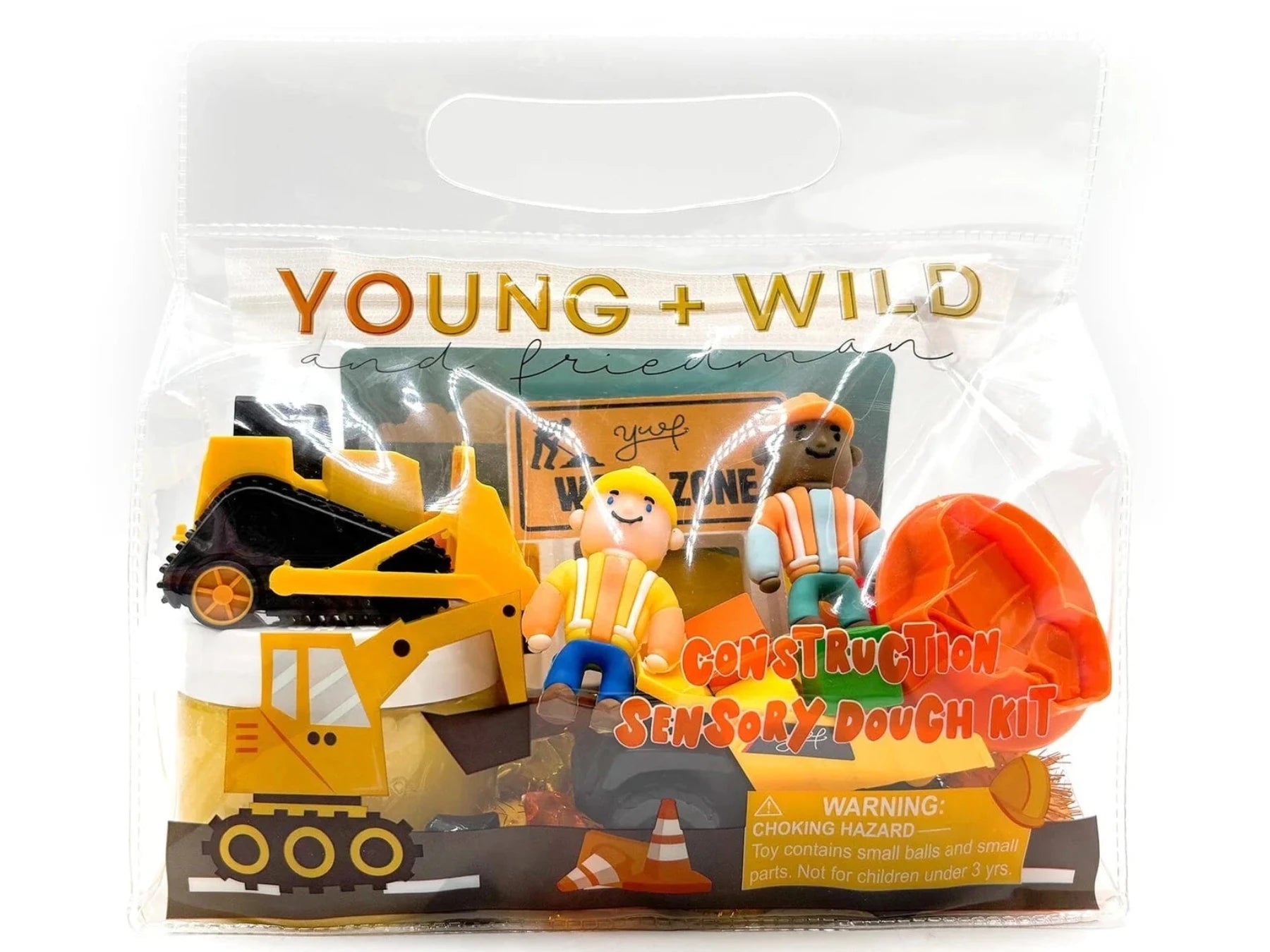 Tomfoolery Toys | Construction Sensory Dough Bag