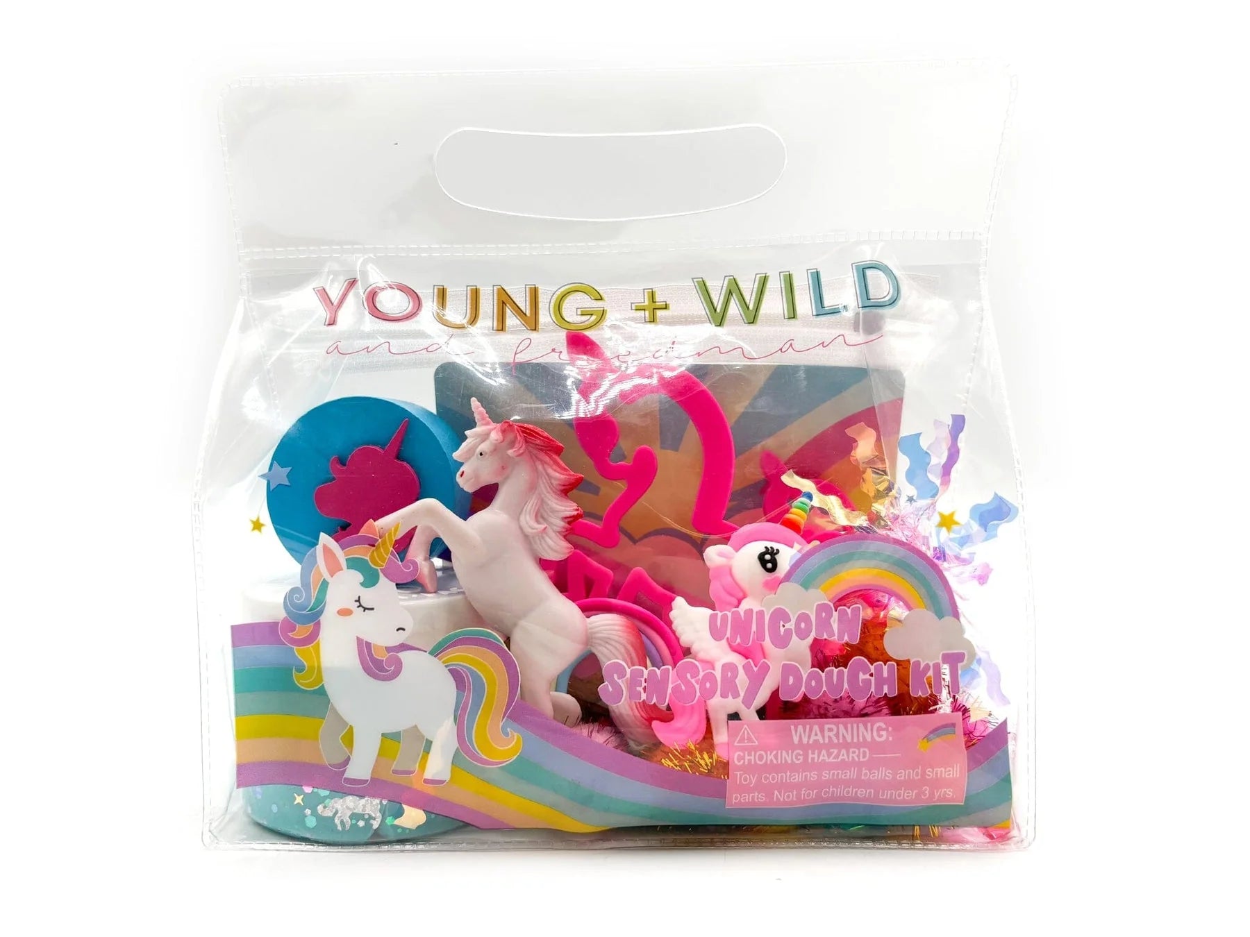 Tomfoolery Toys | Unicorn Sensory Dough Bag