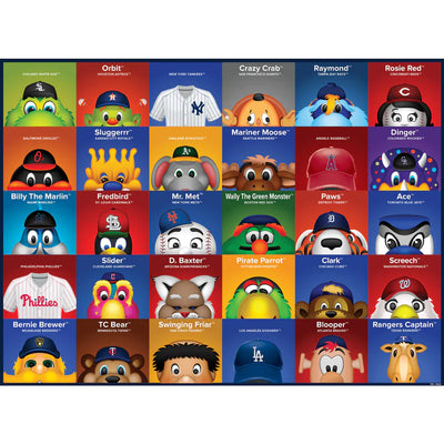 MLB Mascot Puzzle Preview #3